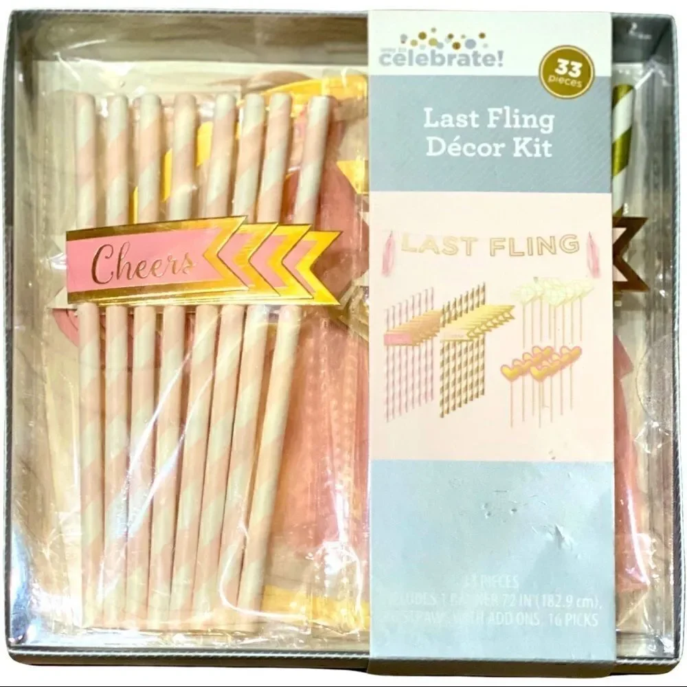 Last Fling Bachelorette Party Décor Kit